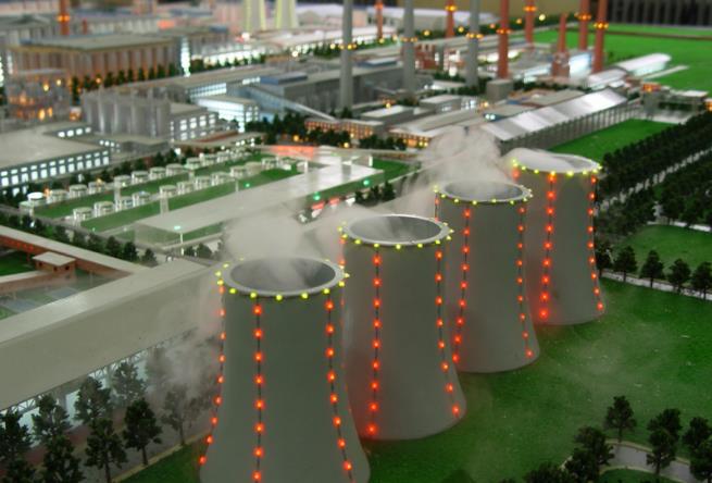 新能源发电沙盘模型、发电厂沙盘