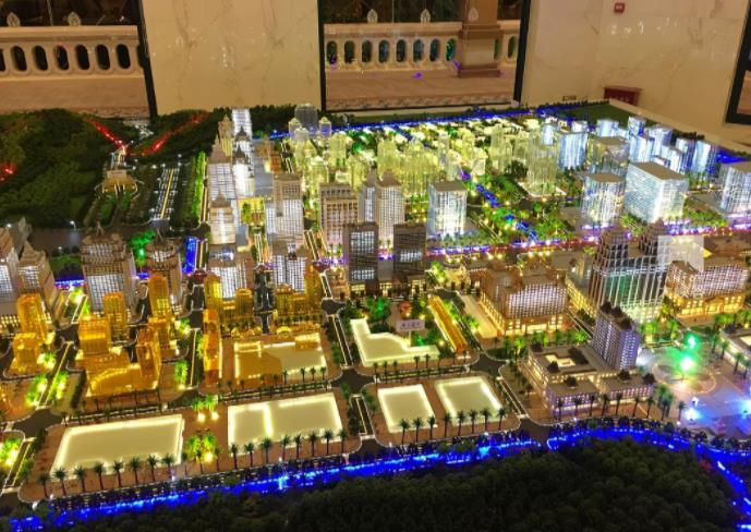 建筑沙盘模型中的6个主要场景分配方法