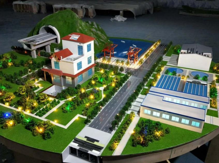 沙盘模型的细节影响其自身的比例