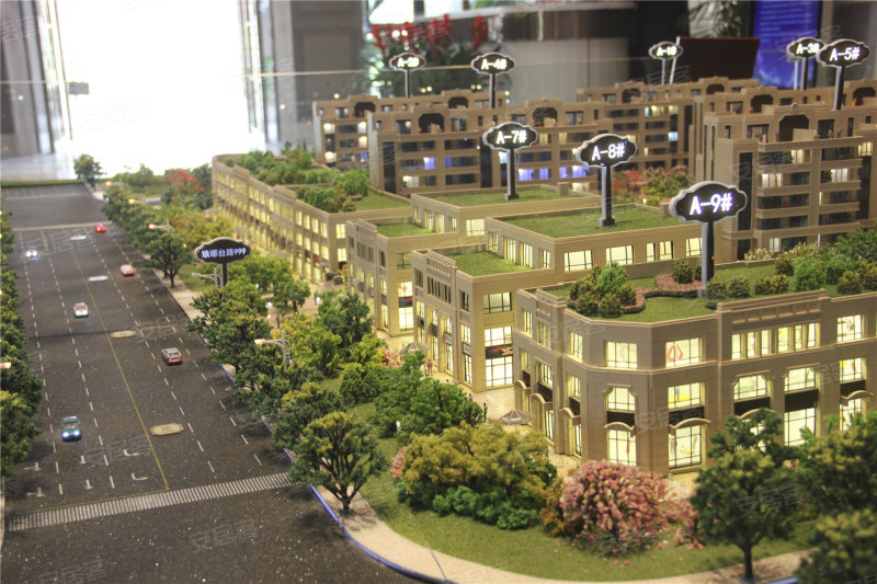 园林沙盘绿地的制作方法